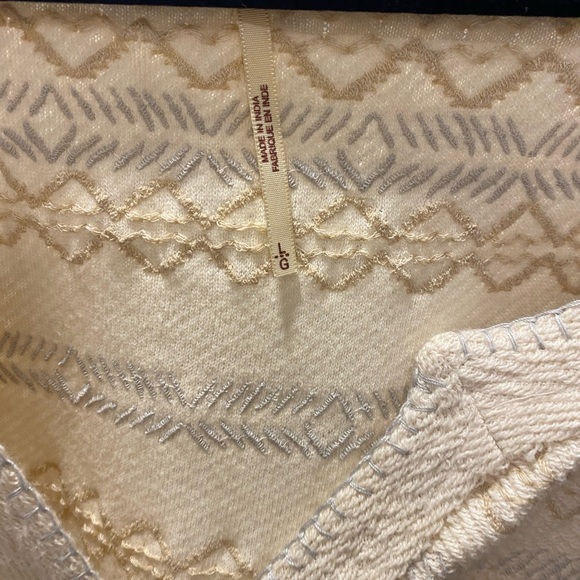 Free people fringe v-neck sweatshirt - Picture 2 of 3